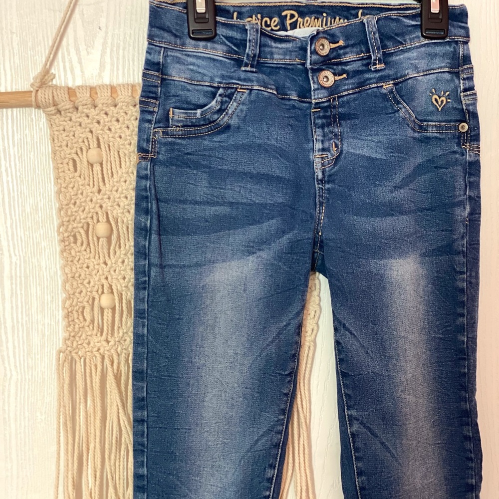 Girls Justice High Waist Jeggings